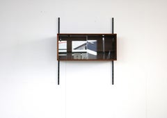 vintage rosewood display cabinet