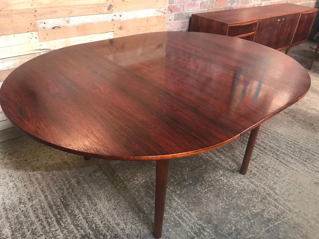 Vintage Foldout Dining Table Tom Robertson for McIntosh, 1960 For Sale 5