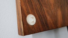 Vintage Rosewood George Nelson for Herman Miller Twin Headboard