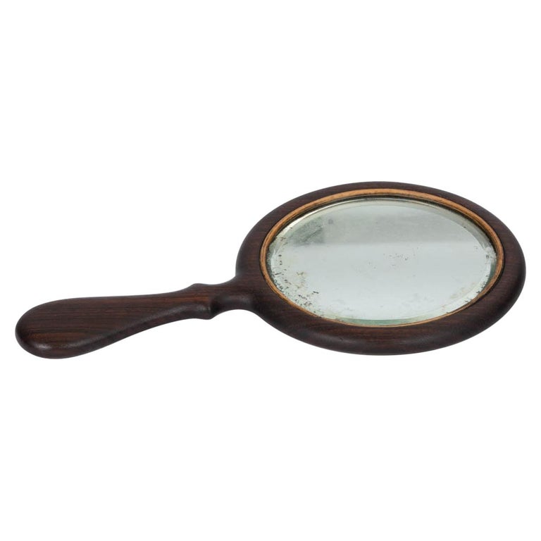 Vintage Rosewood Hand Mirror For, Old Fashioned Wooden Hand Mirrors