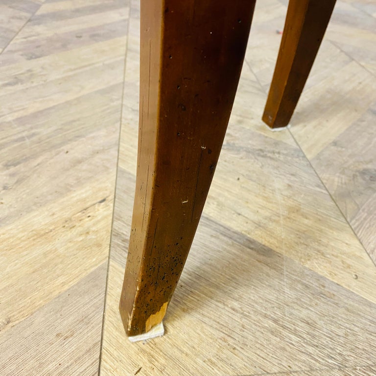 Vintage Rosewood and Leather Desk / Tub Chair For Sale at 1stDibs