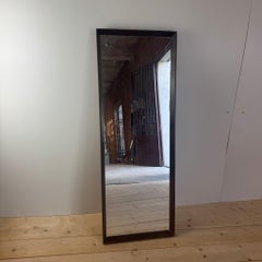 Vintage rosewood mirror, Denmark 1960