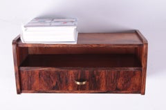 Vintage Rosewood Modern Floating Bedside Table from Denmark, 60s