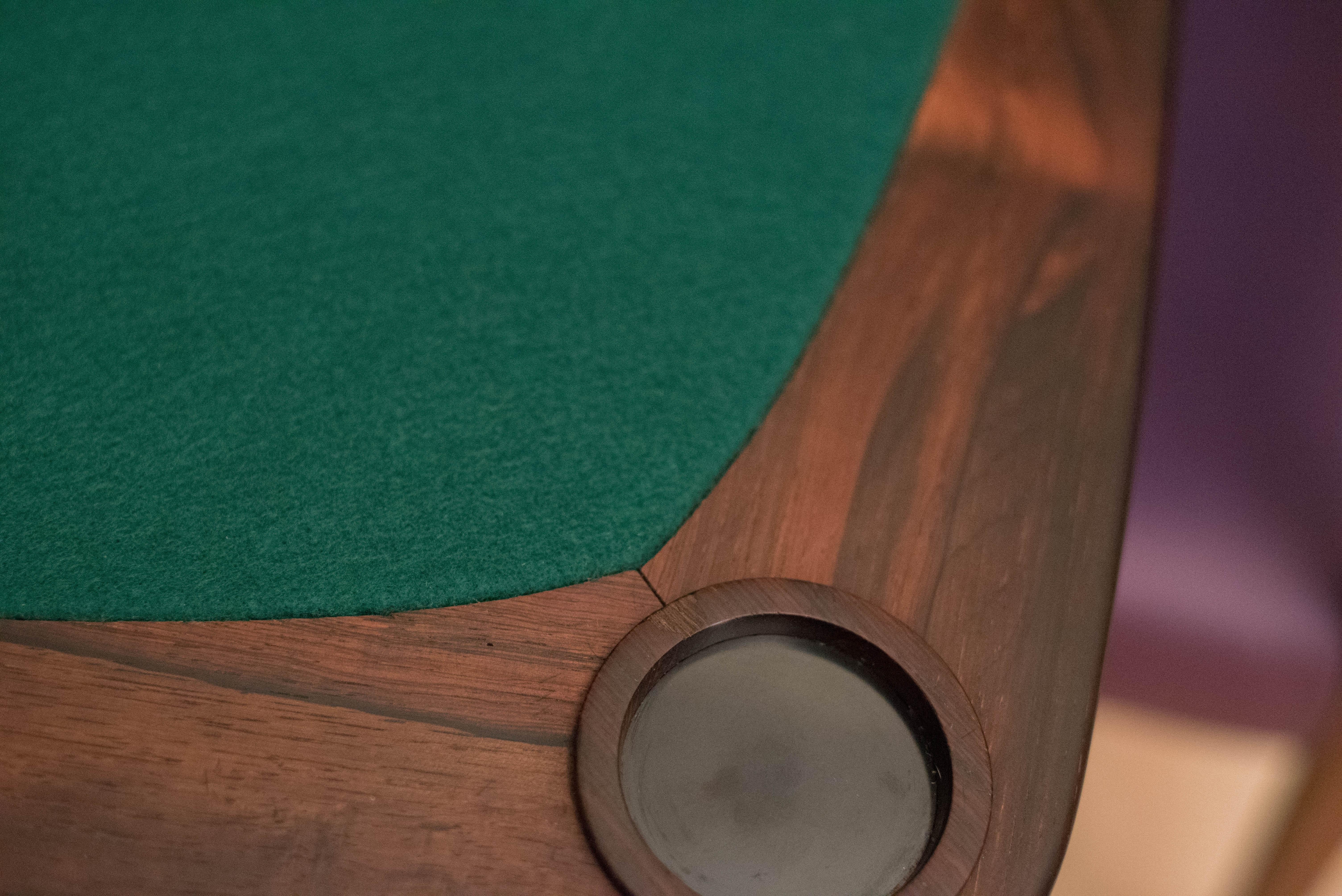 Vintage Rosewood Norma Game Table by Sergio Rodrigues 4