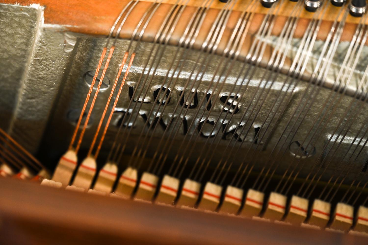 Vintage Rosewood Pianette by Louis Zwicki, 1950s 1