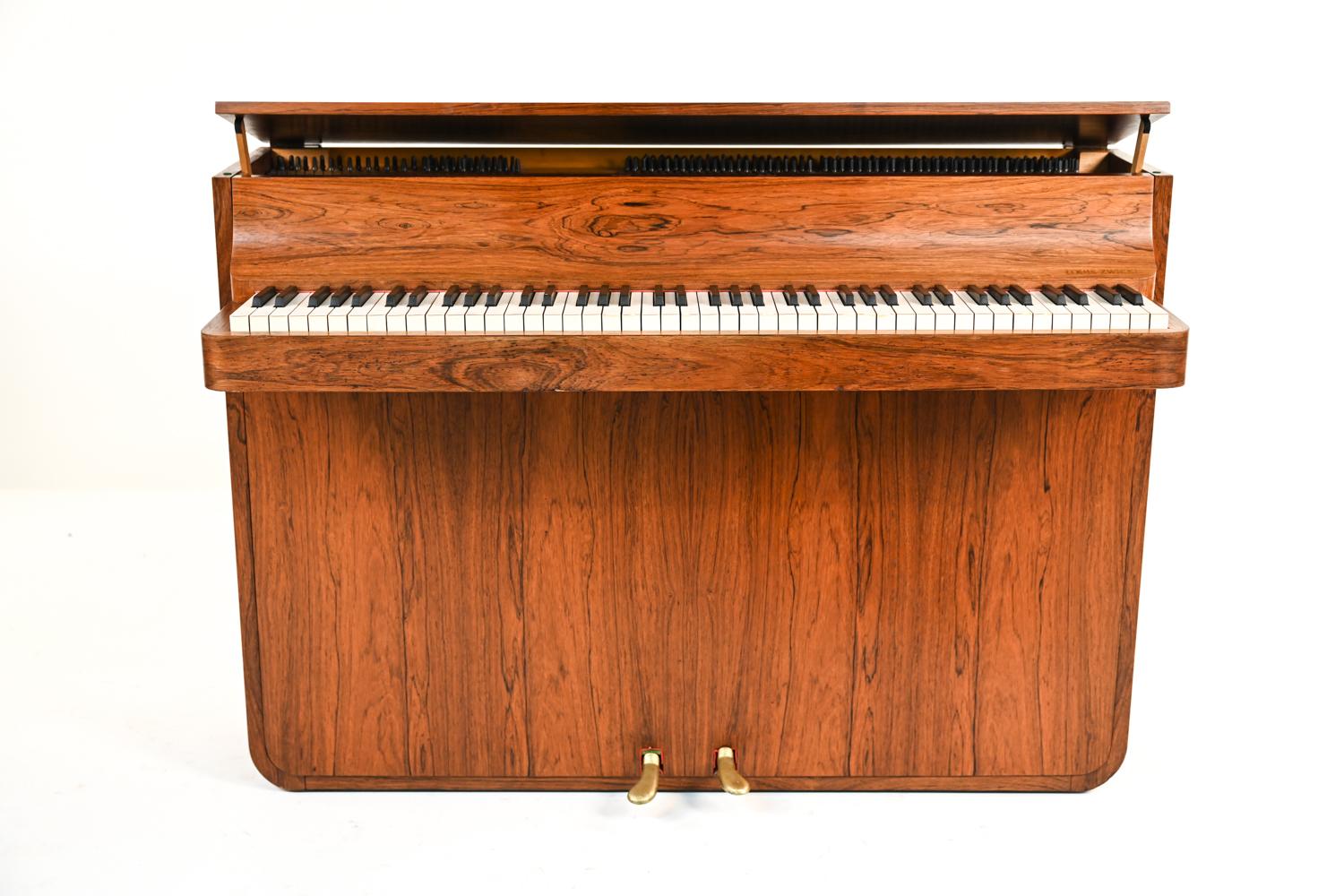 Vintage Rosewood Pianette by Louis Zwicki, 1950s 4