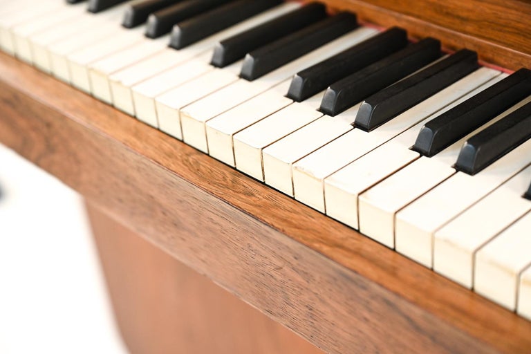 Vintage Rosewood Pianette by Louis Zwicki, 1950s at 1stDibs | louis zwicki  piano, mid century modern piano, louis zwicki piano for sale