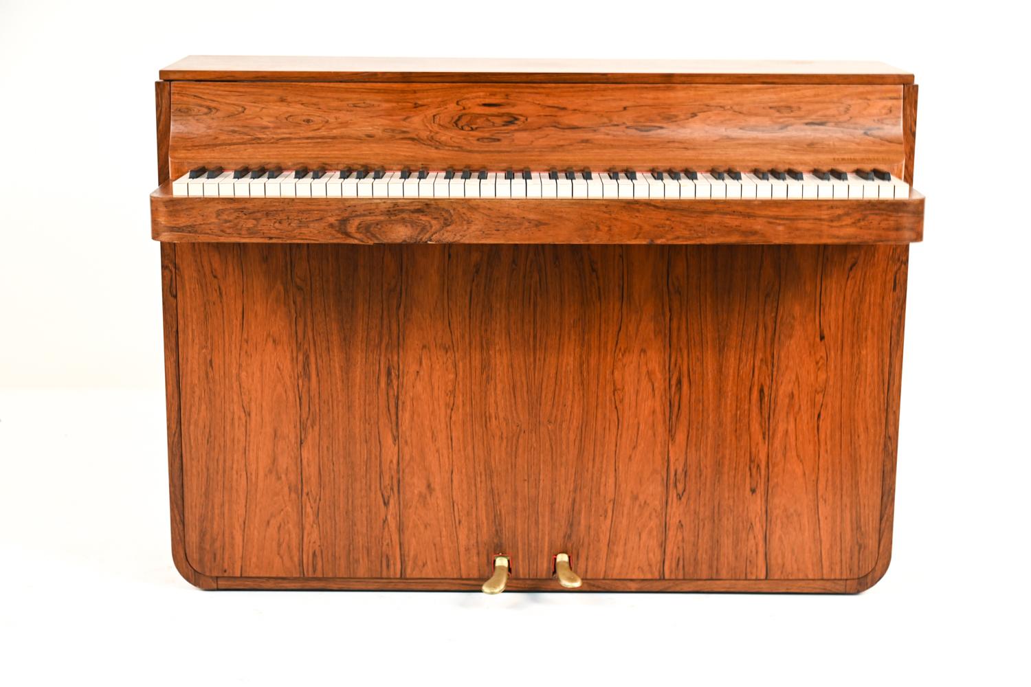 Mid-Century Modern Vintage Rosewood Pianette by Louis Zwicki, 1950s