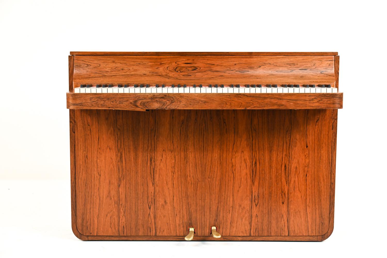 Danish Vintage Rosewood Pianette by Louis Zwicki, 1950s