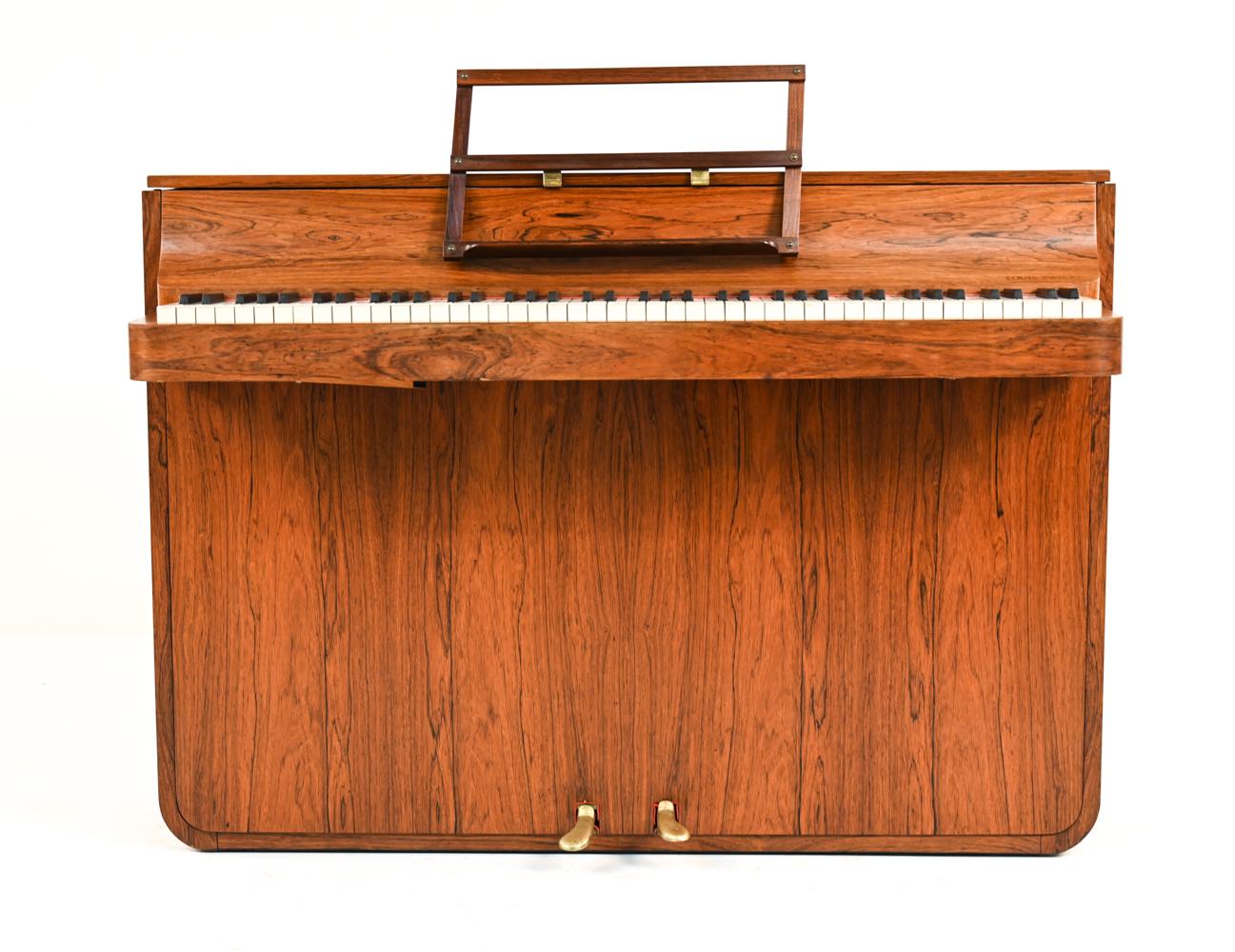 Vintage Rosewood Pianette by Louis Zwicki, 1950s