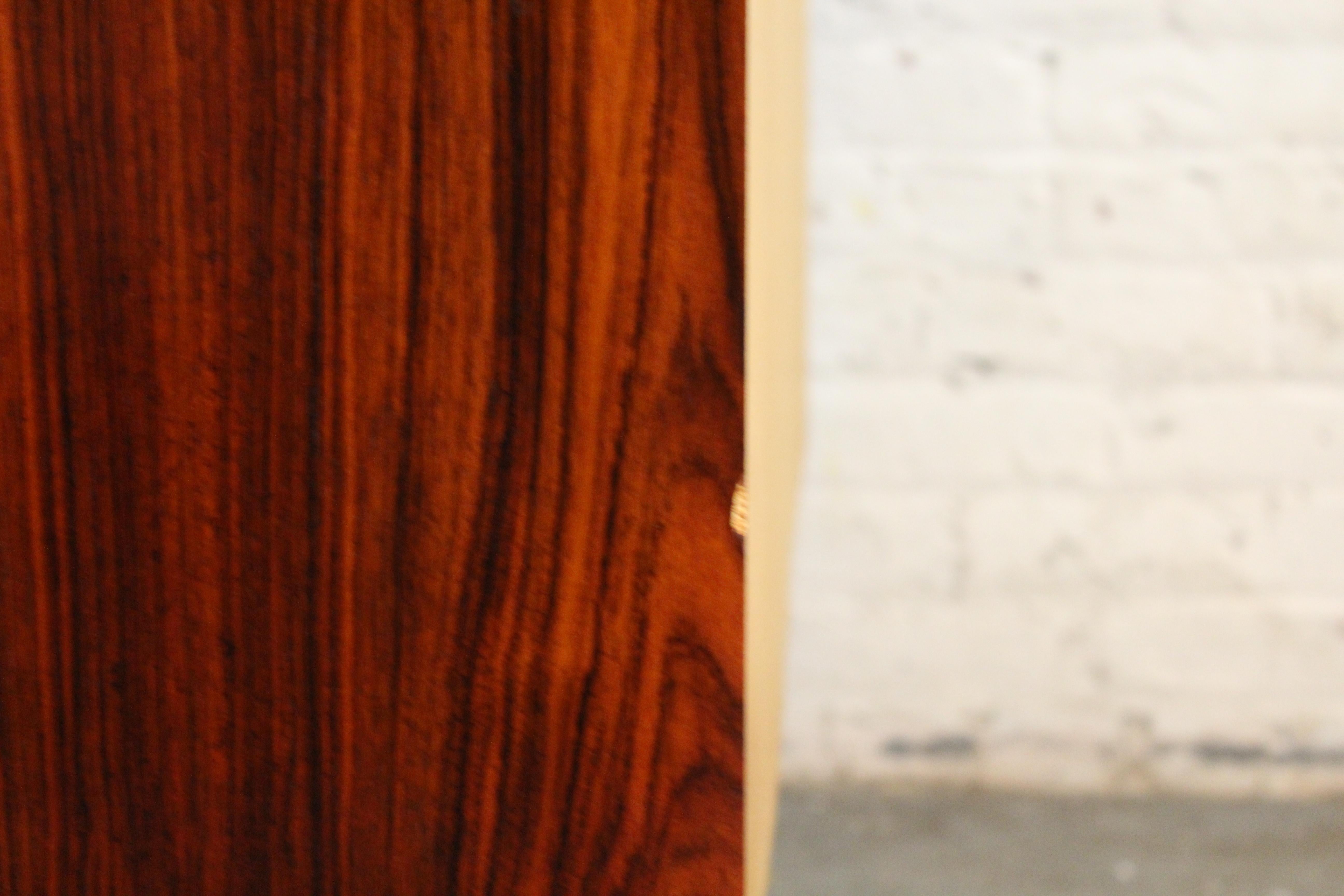 Vintage Rosewood Secretary Desk by Dyrlund Denmark For Sale 8