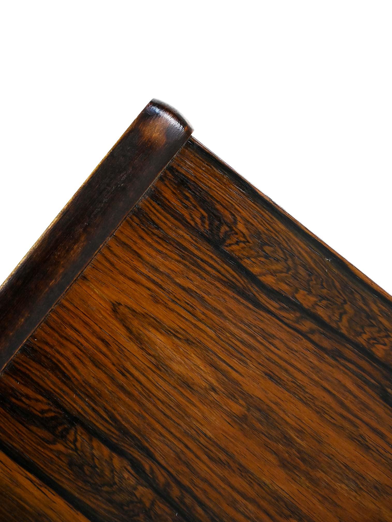 Vintage Rosewood Side Tables For Sale 1