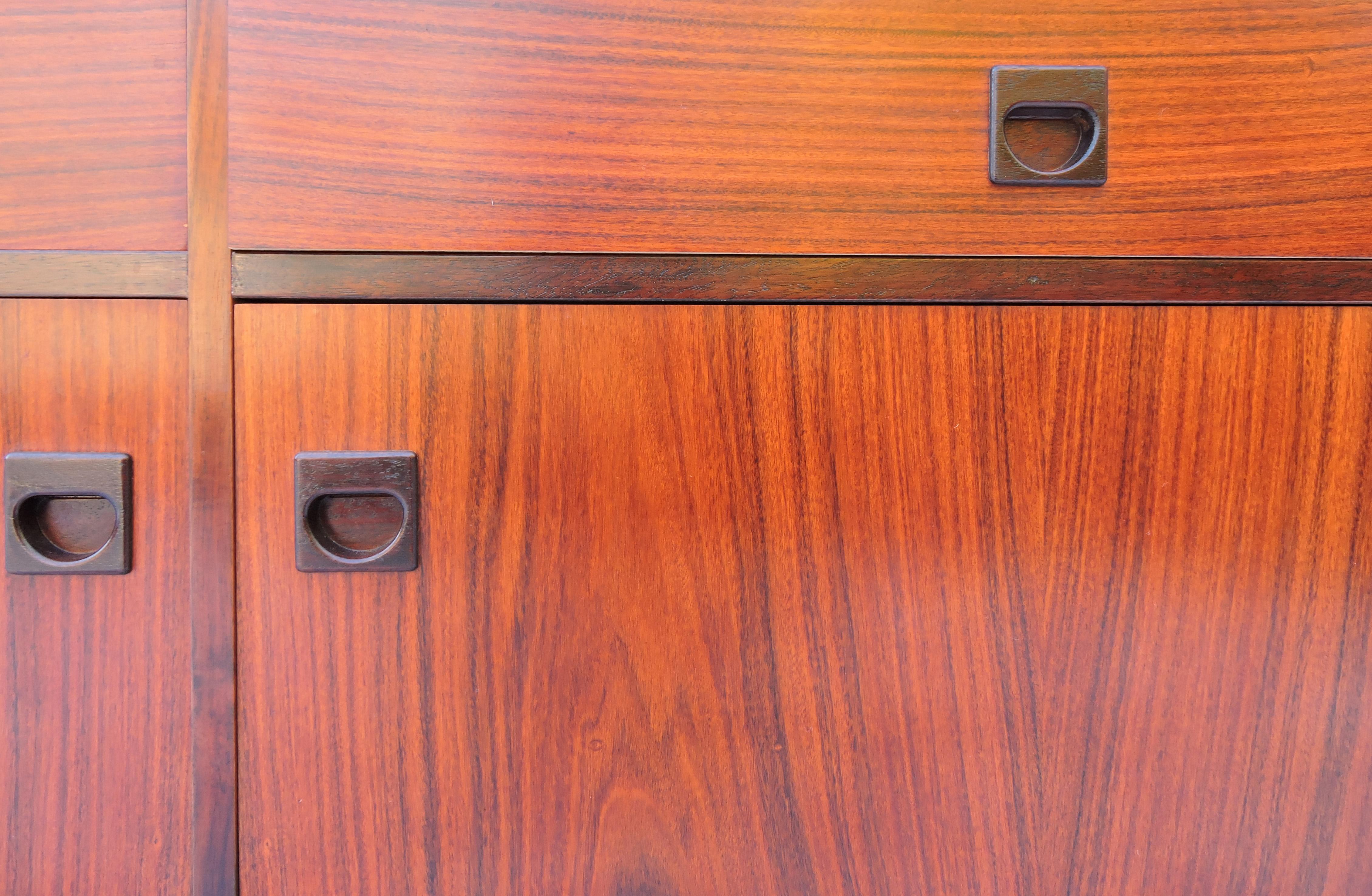 Vintage Rosewood Sideboard by Brouer Møbelfabrik, 1960s In Good Condition In Chesham, GB