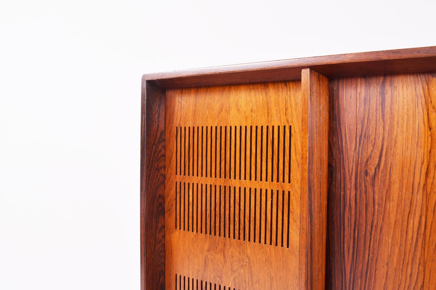 Vintage Rosewood Stereo Cabinet from Bang & Olufsen 4