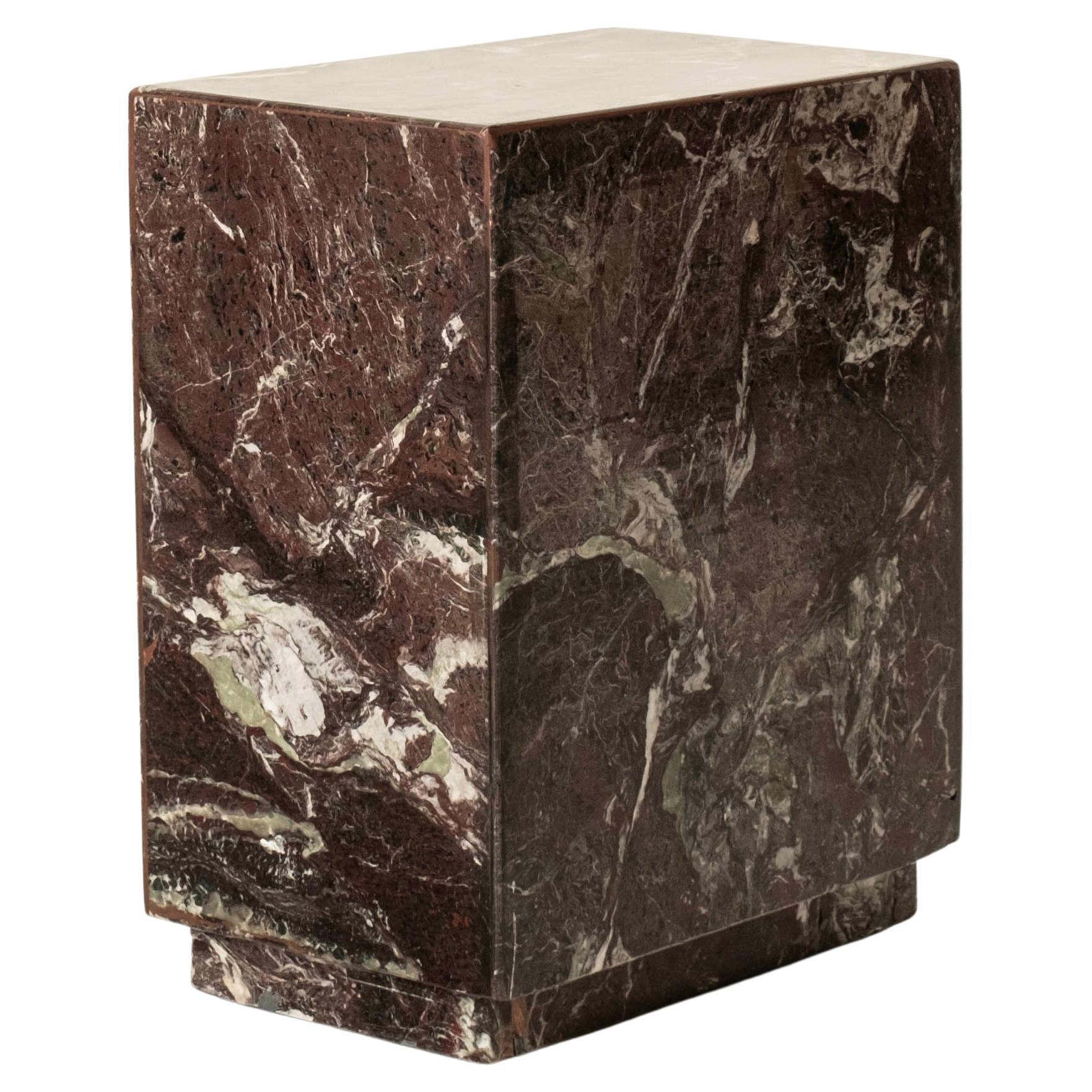 Mesa auxiliar cubista vintage Rosso Levanto