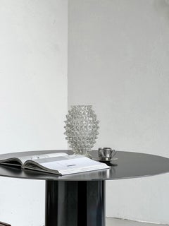 Vintage Rostrato-Vase aus klarem Murano-Glas von Barovier und Toso, Italien 1960er Jahre