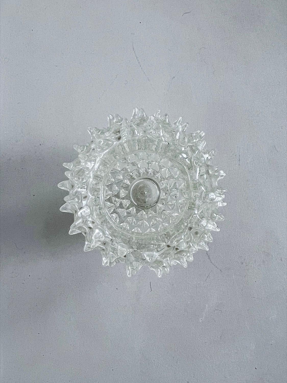 Verre Vase Vintage Rostrato en verre clair de Murano par Barovier&Toso, Italie, années 1960 en vente