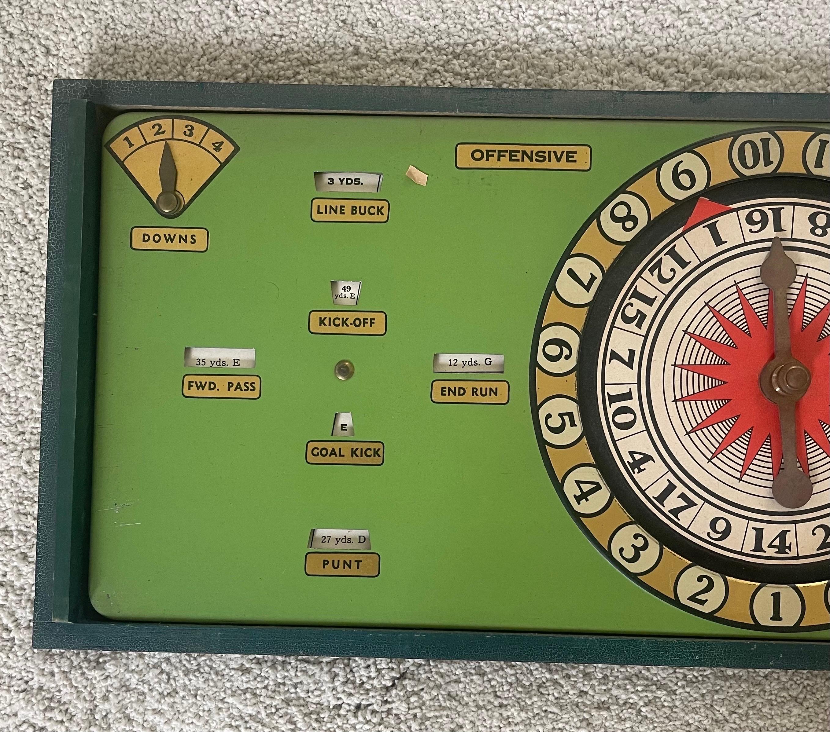Vintage Rotolette Football Board Game For Sale 1