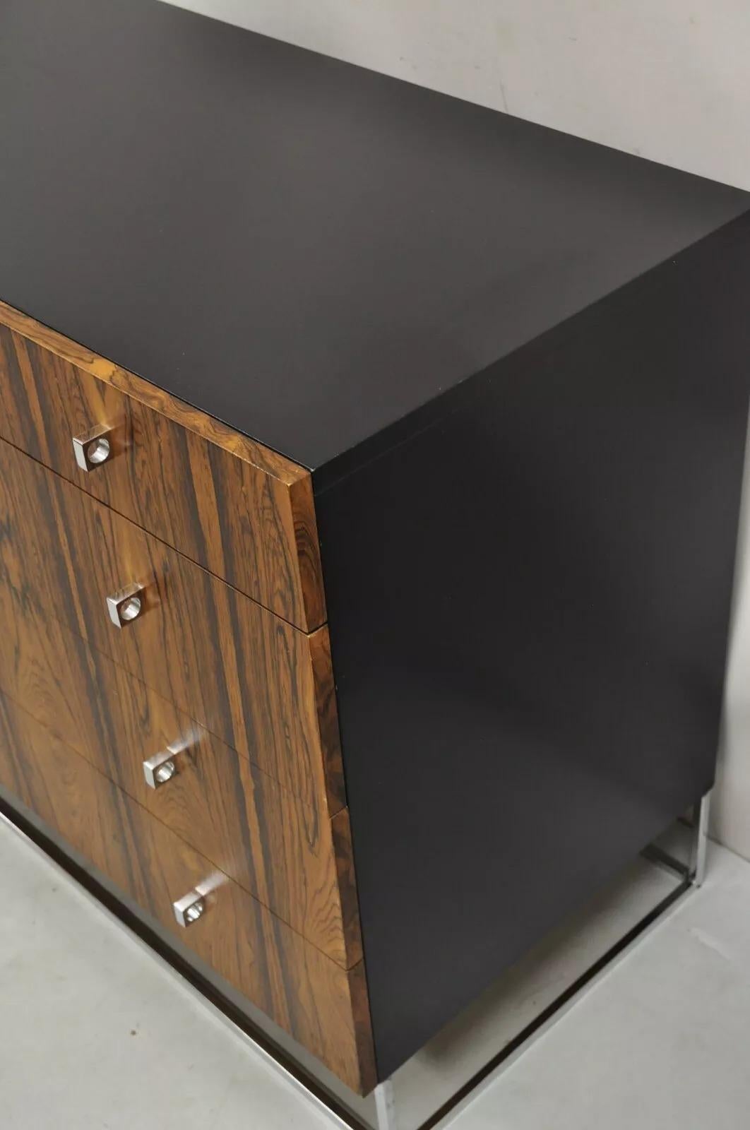 Vintage Rougier Mid Century Danish Modern Rosewood 10 Drawer Credenza Dresser 5