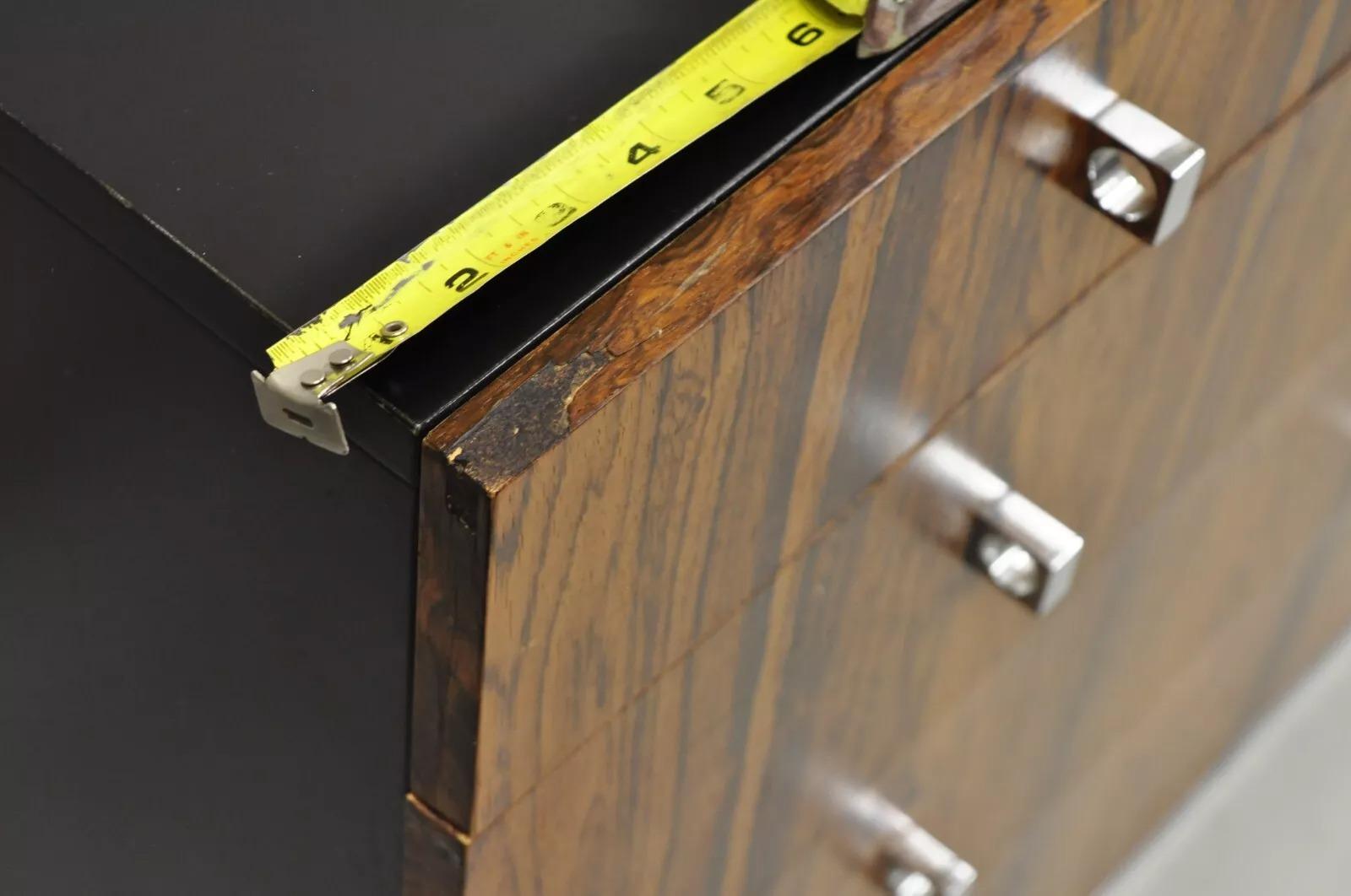 20th Century Vintage Rougier Mid Century Danish Modern Rosewood 10 Drawer Credenza Dresser