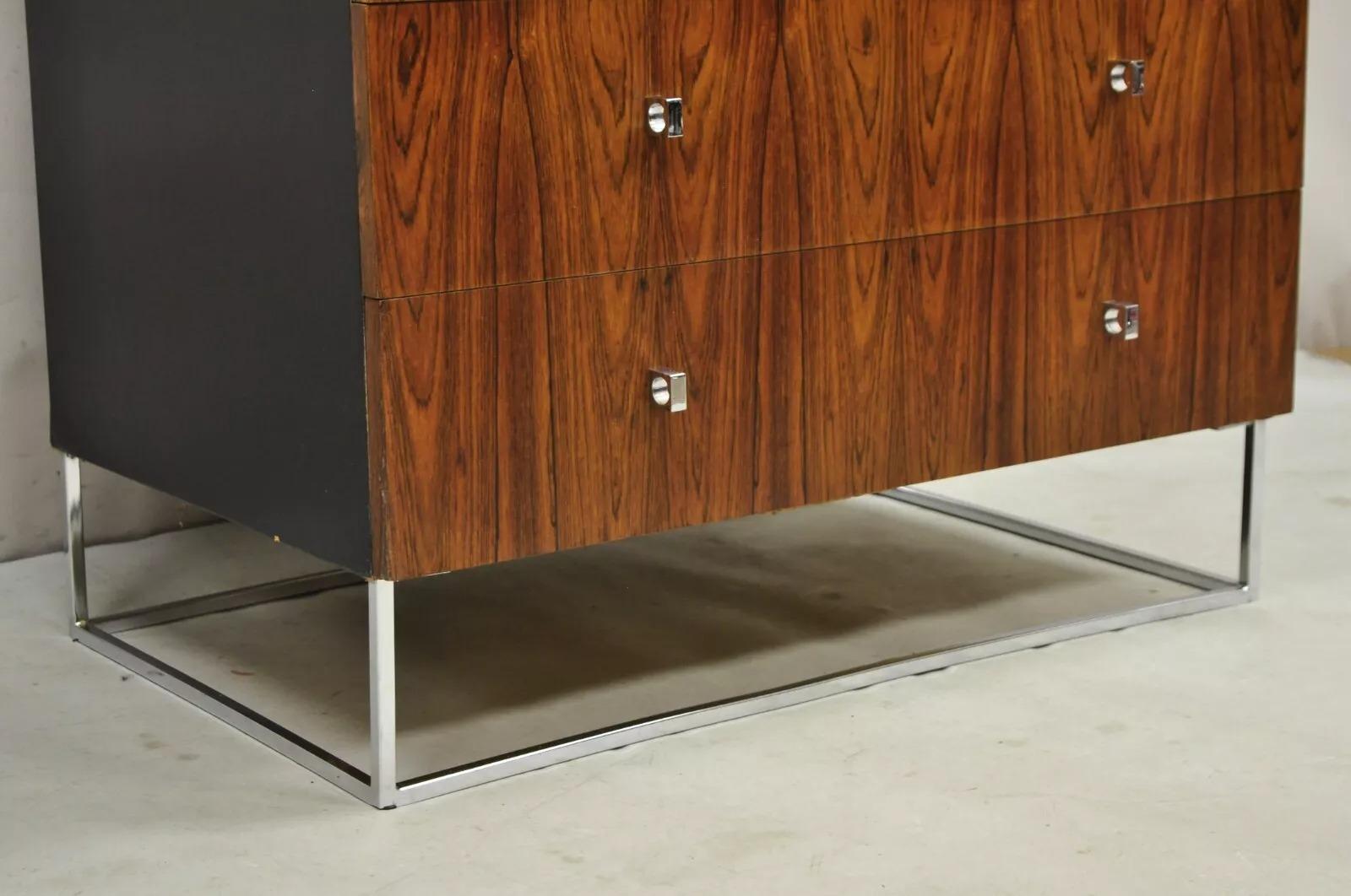 Dänische moderne Vintage-Kommode aus Rosenholz von Rougier, Mid-Century Modern, Vintage im Angebot 3