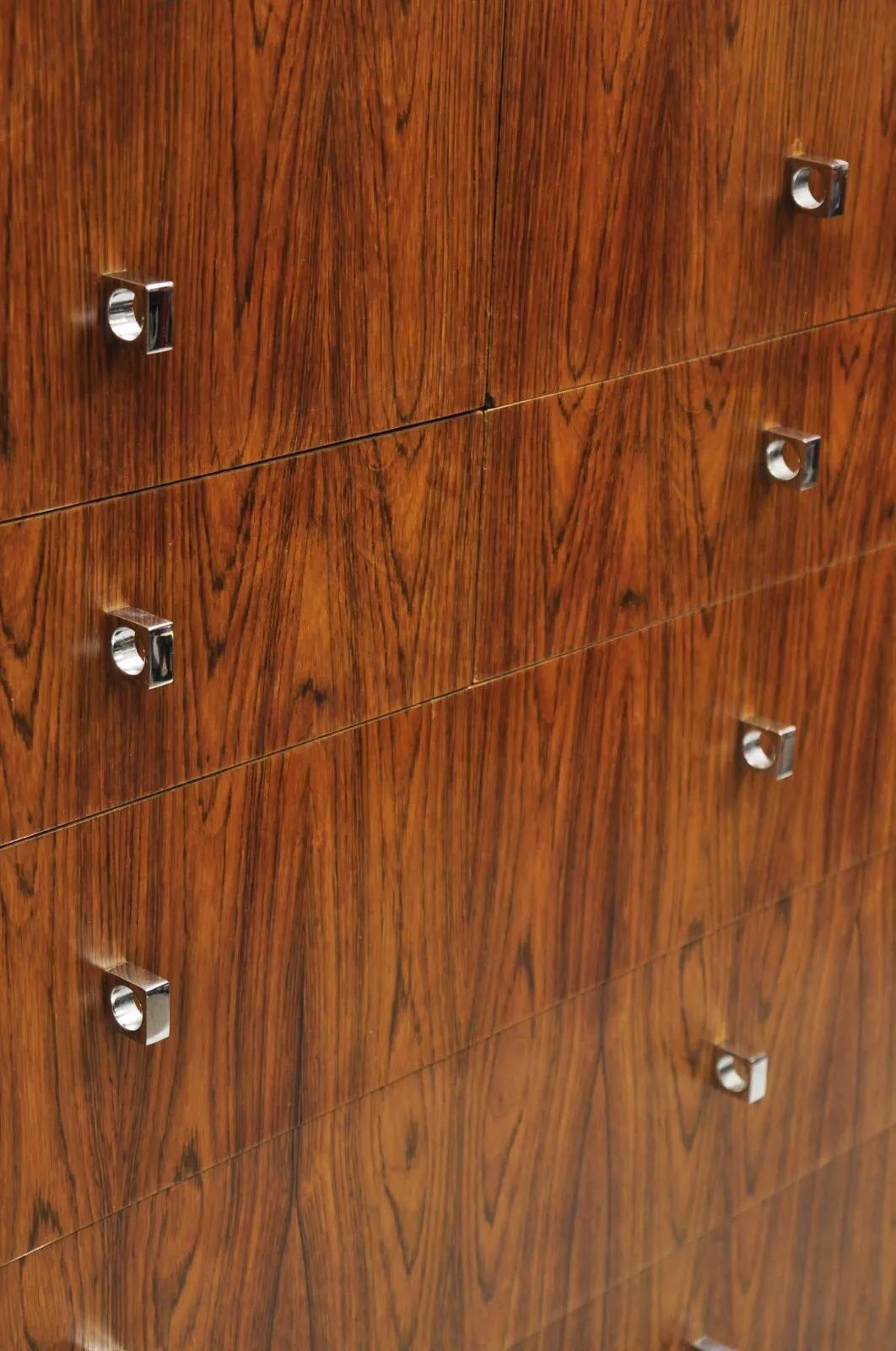 Dänische moderne Vintage-Kommode aus Rosenholz von Rougier, Mid-Century Modern, Vintage (Unbekannt) im Angebot