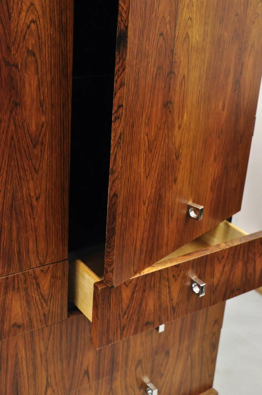 Dänische moderne Vintage-Kommode aus Rosenholz von Rougier, Mid-Century Modern, Vintage (20. Jahrhundert) im Angebot