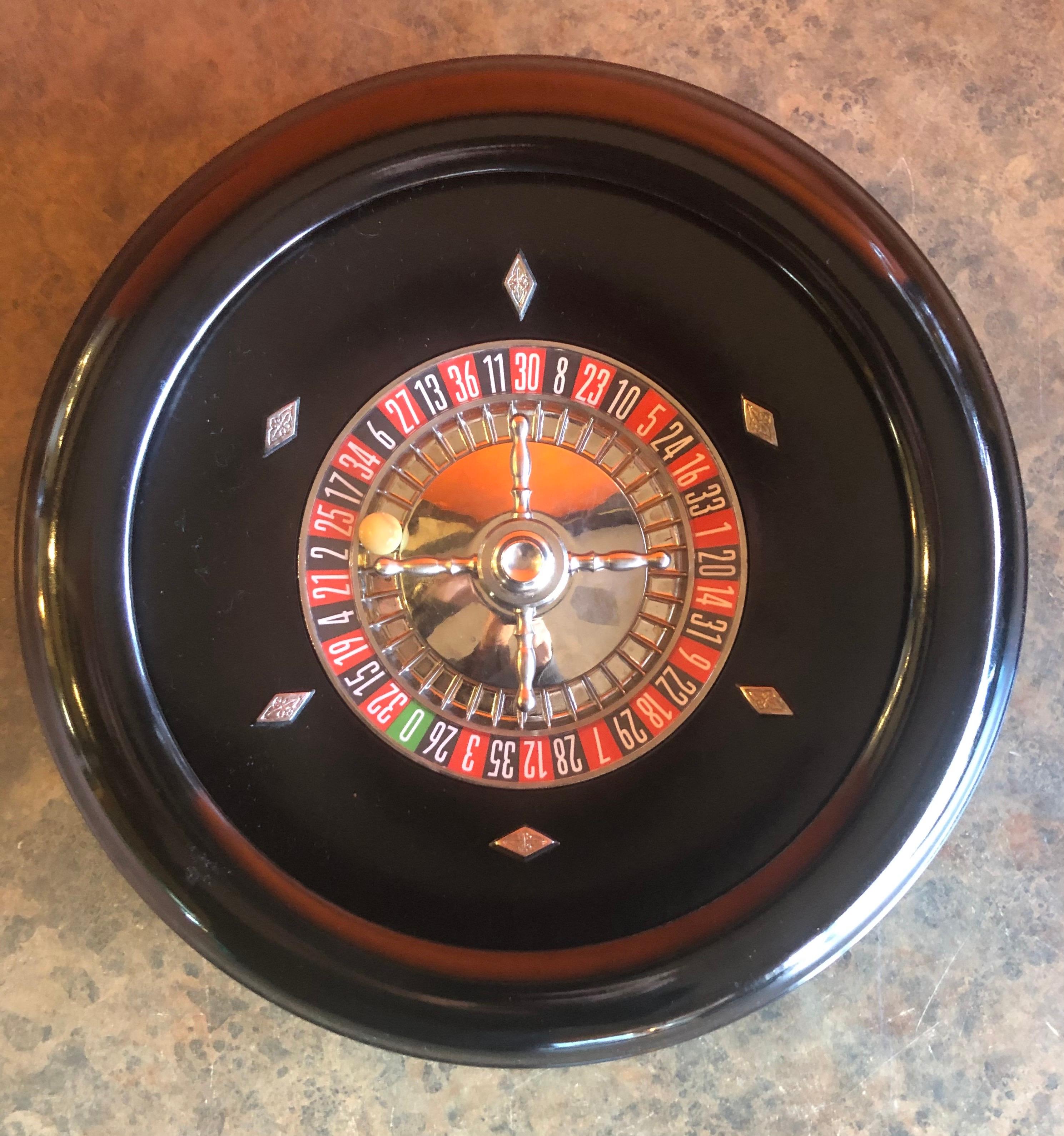 American Vintage Roulette Set in Case by Rottgames
