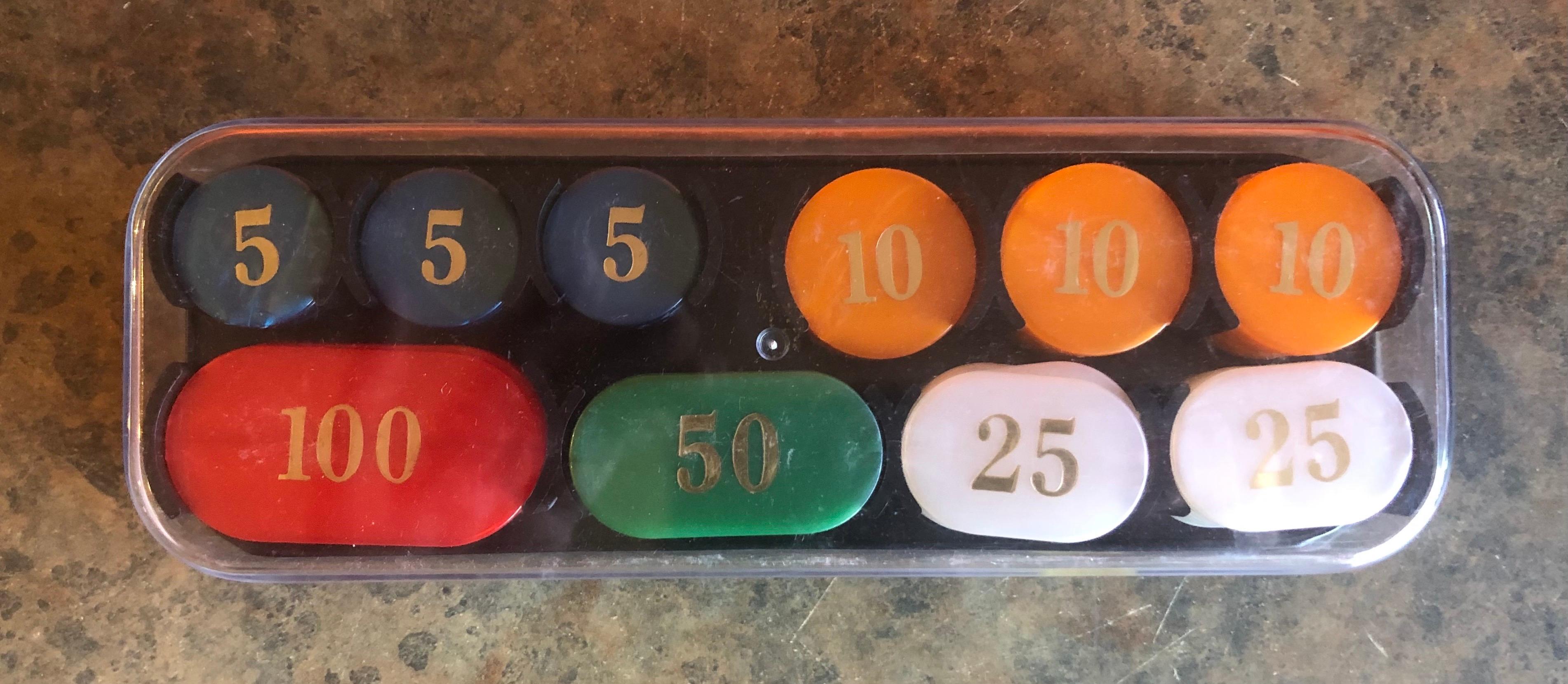 Vintage Roulette Set in Case by Rottgames In Fair Condition In San Diego, CA