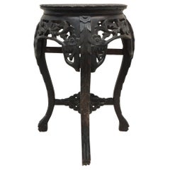 Vintage Round Chinese Export Table or Stand