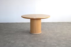 Vintage round dining table  Skovby  SM32  folding