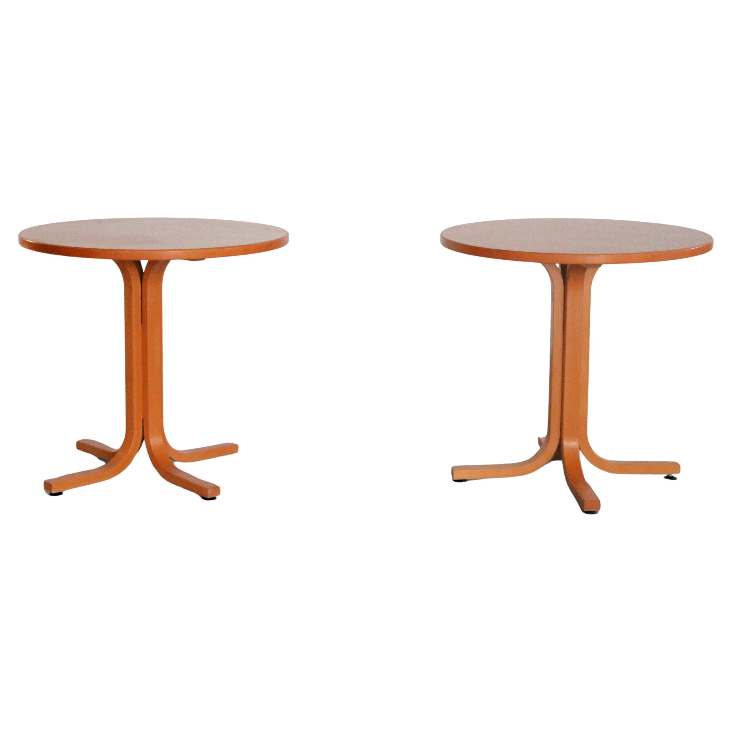 Vintage round dining table  table  bistro table  1970s For Sale