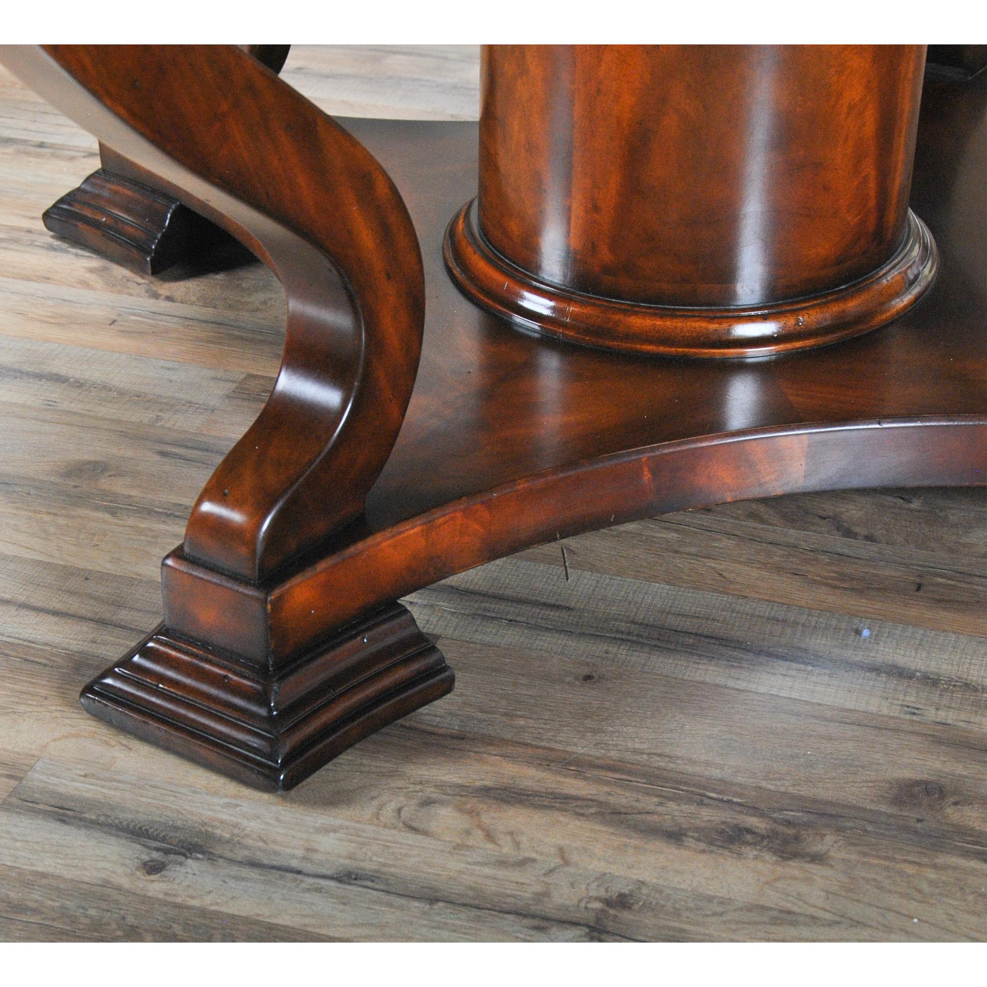 victorian round dining table