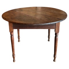 Vintage Round French Country Table