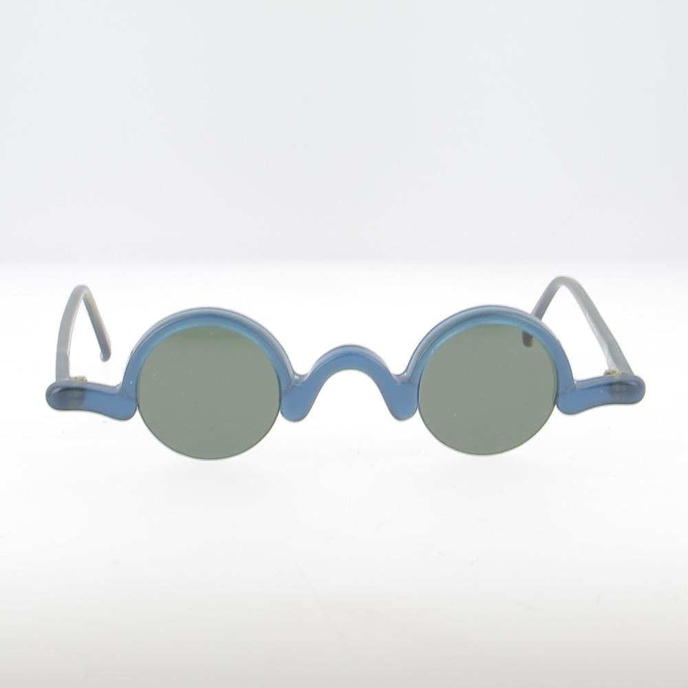 Vintage runde Gläser aus den 90er Jahren - Made in France - Interlude im Angebot 1