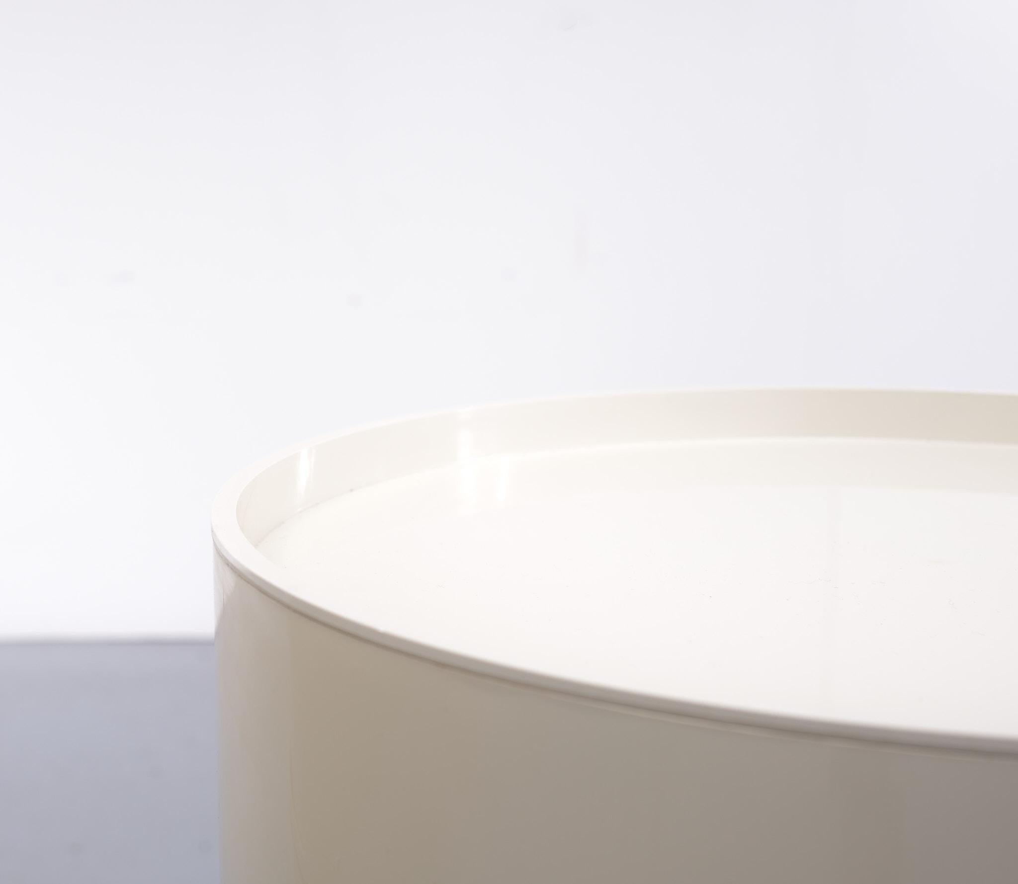 Vintage Round Kartell Componibili Cabinets Anna Castelli Ferrieri 1970s Italy In Good Condition In Den Haag, NL