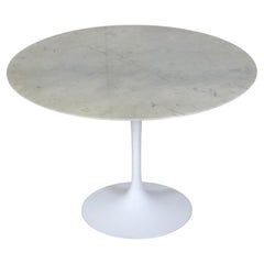 Table de salle à manger tulipe vintage en marbre par Eero Saarinen pour Knoll, 1970