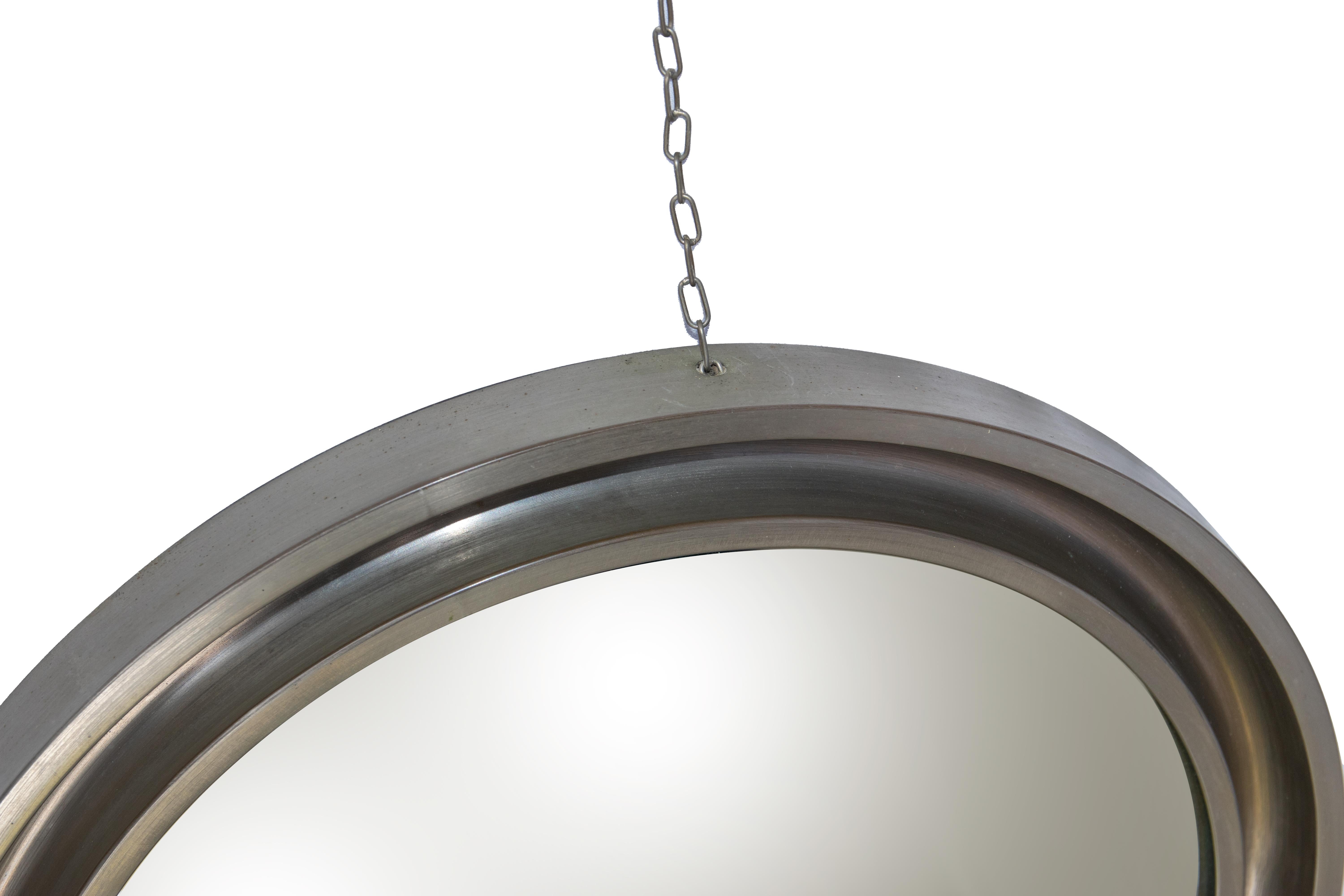 Espejo redondo vintage de Sergio Mazza para Artemide, Italia 1961 Italiano en venta