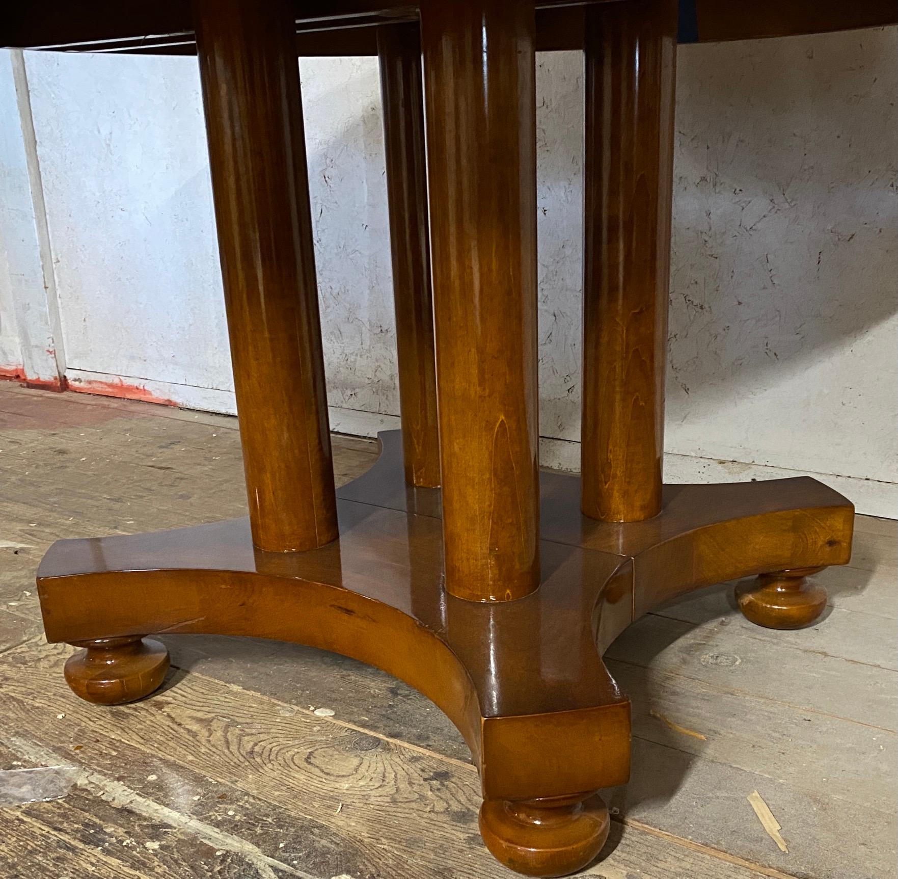 vintage pedestal table