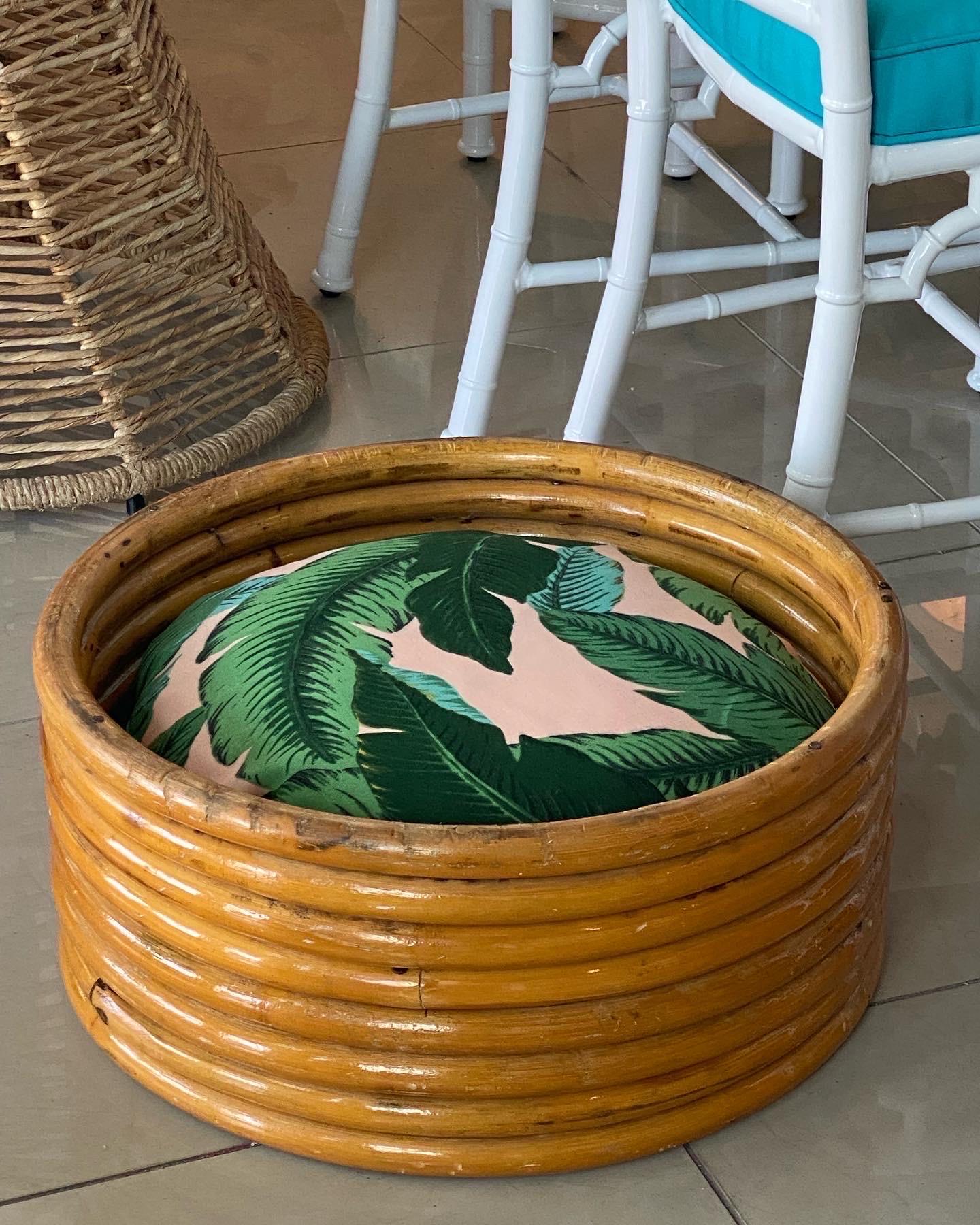 round palm leaf