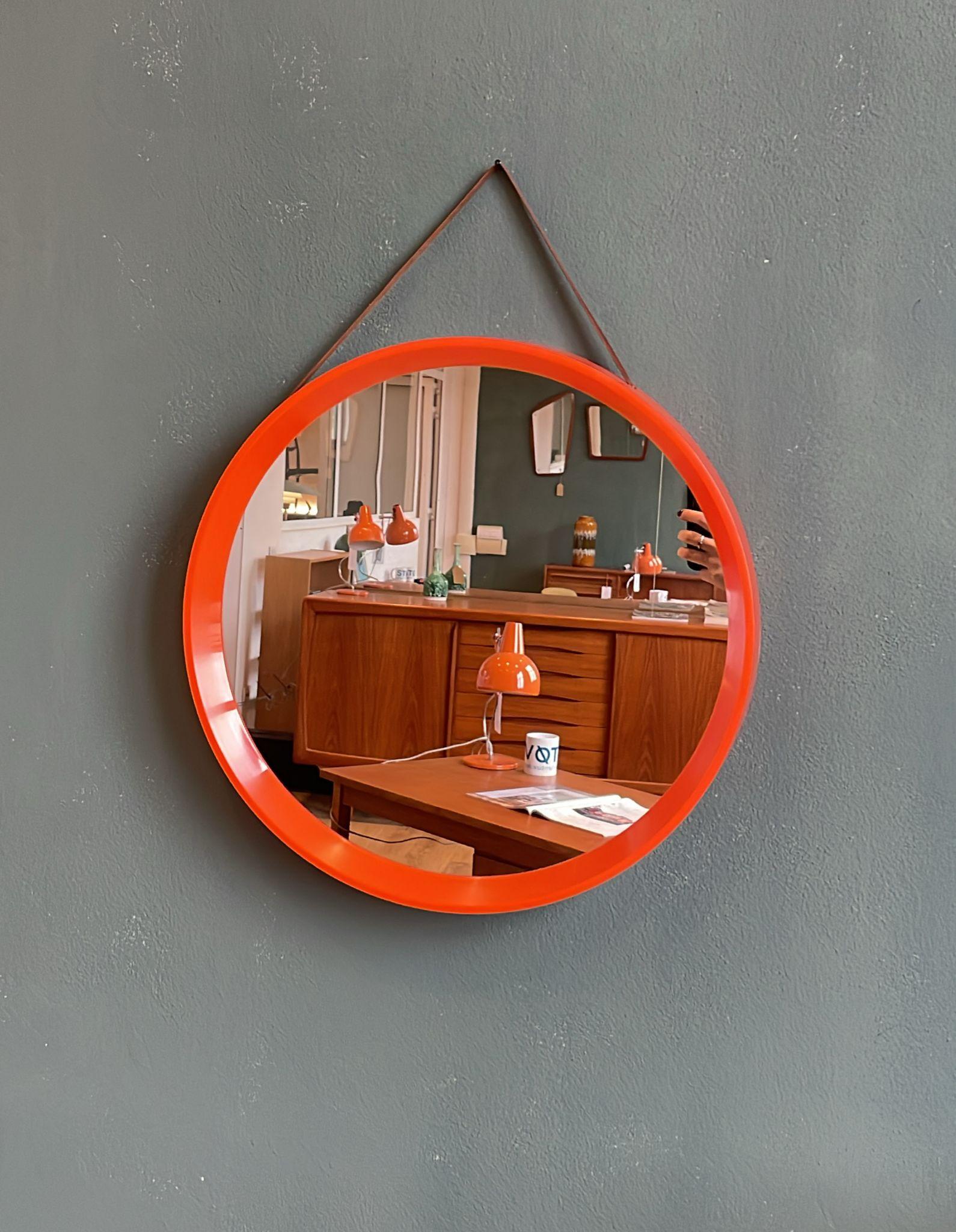 Mid-Century Modern Miroir vintage, Danemark 1960 en vente