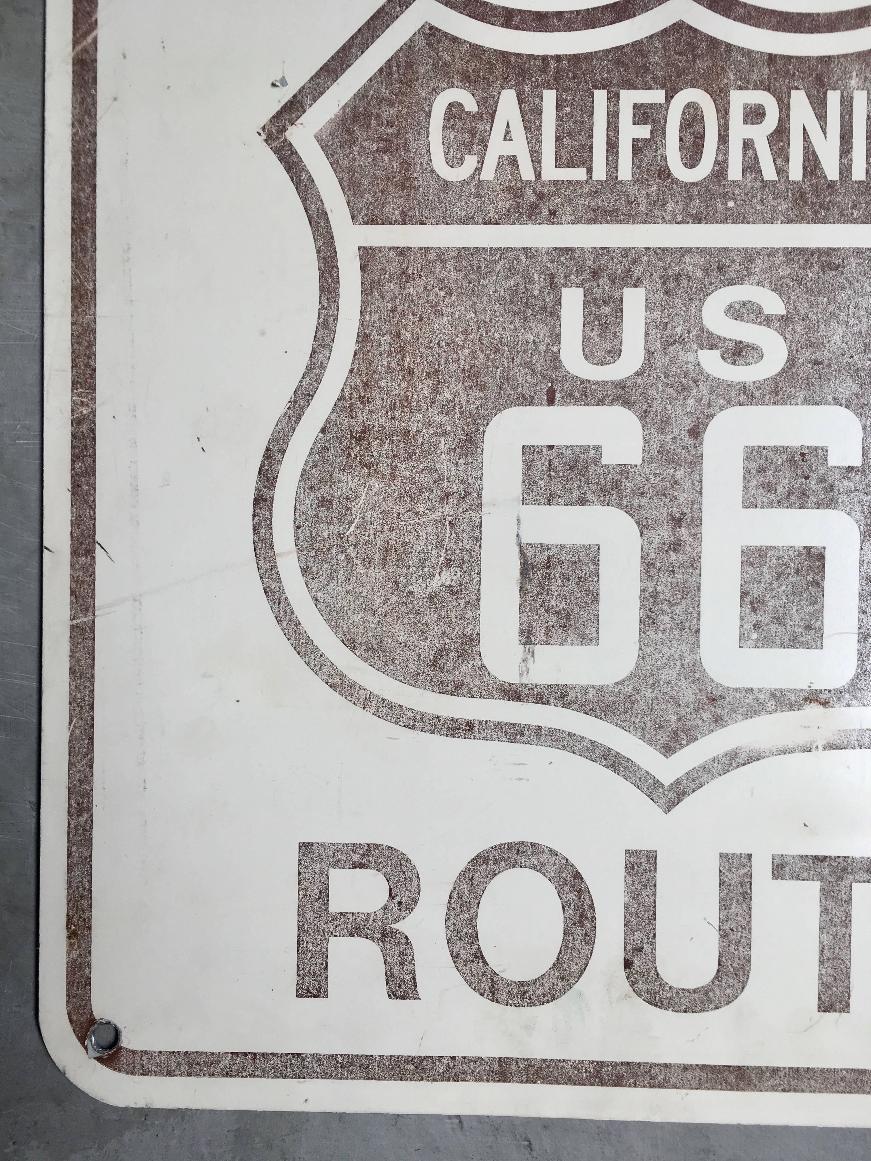 vintage route 66 sign