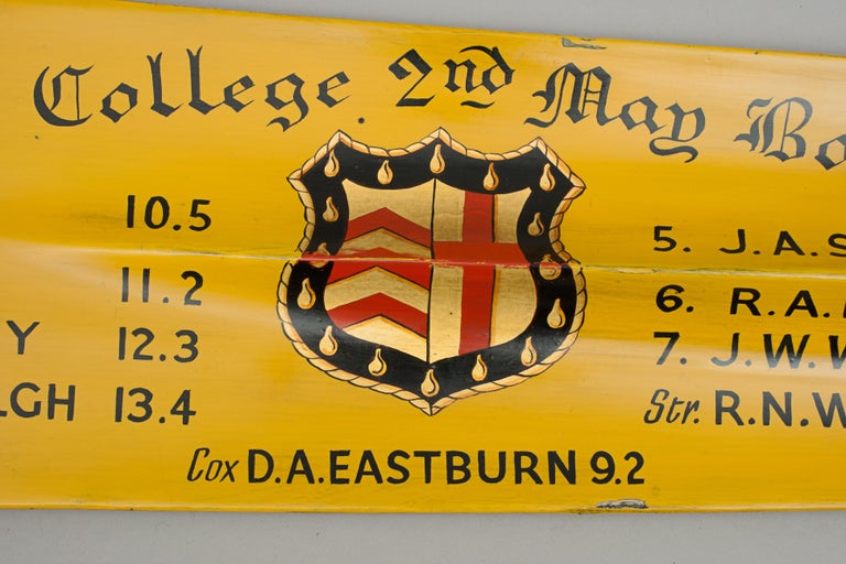 vintage rowing blade tip at 1stdibs