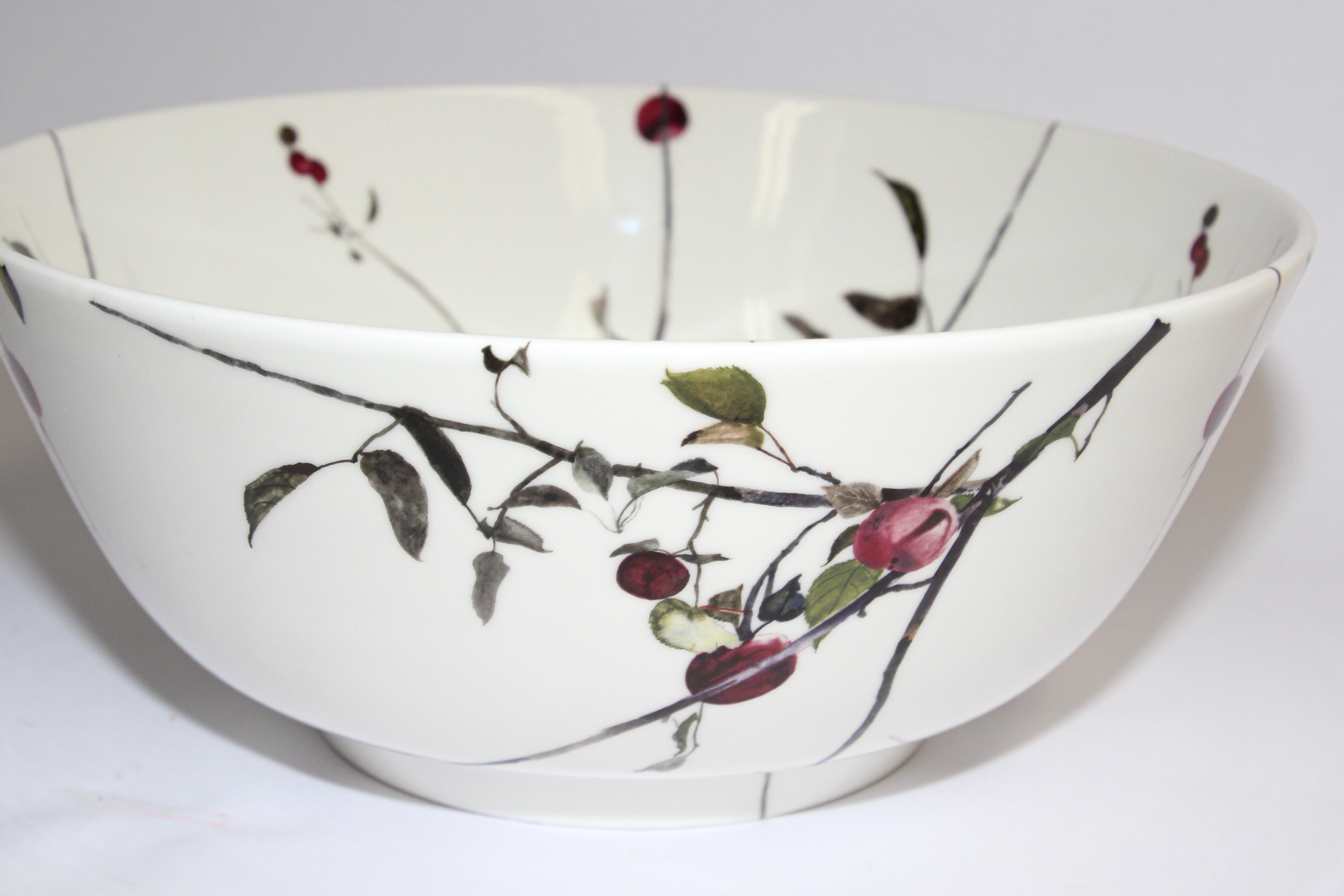 Royal Doulton Porcelain Bowl Designed by Andrew Wyeth England 1973 For Sale 3