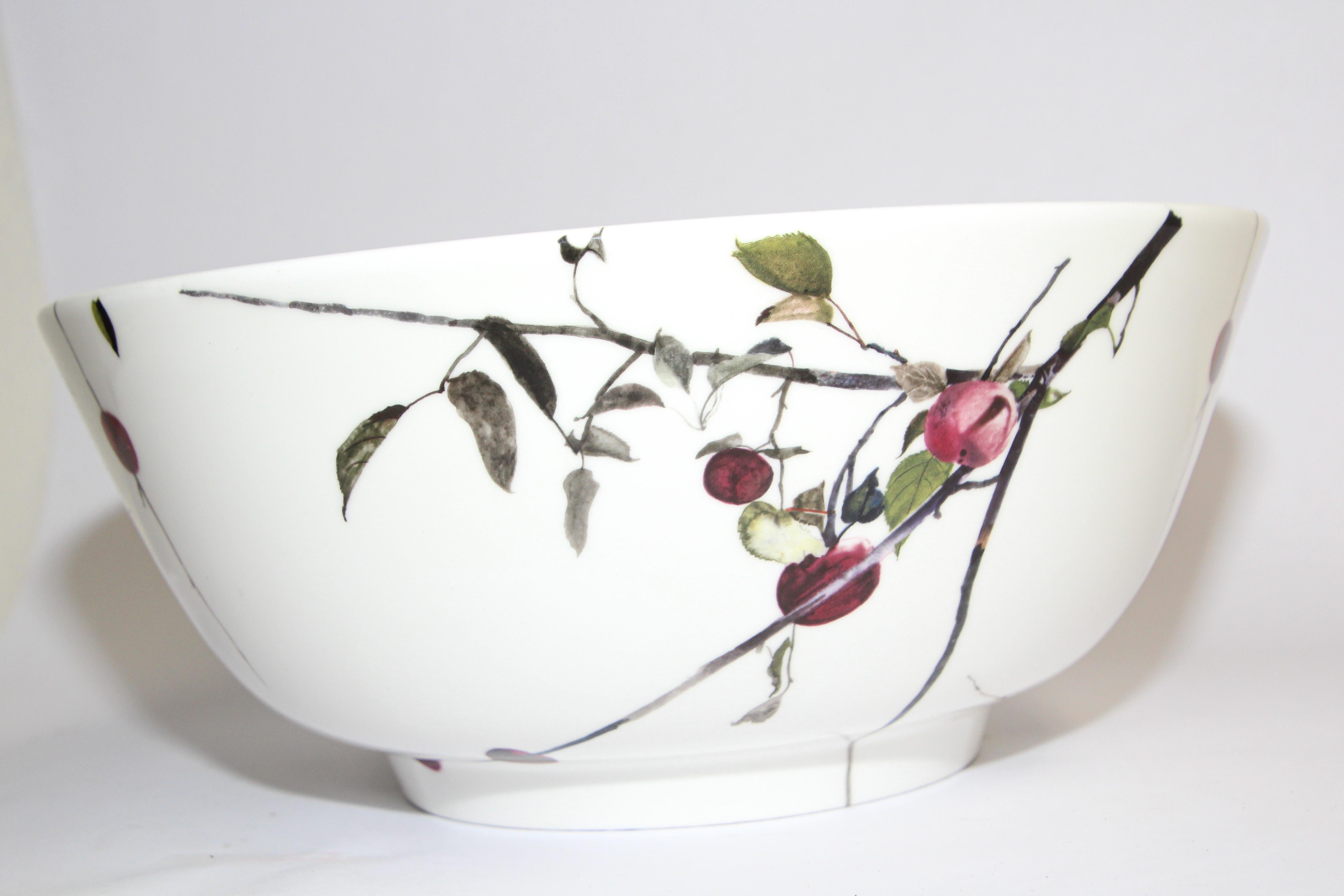 Royal Doulton Porcelain Bowl Designed by Andrew Wyeth England 1973 For Sale 4