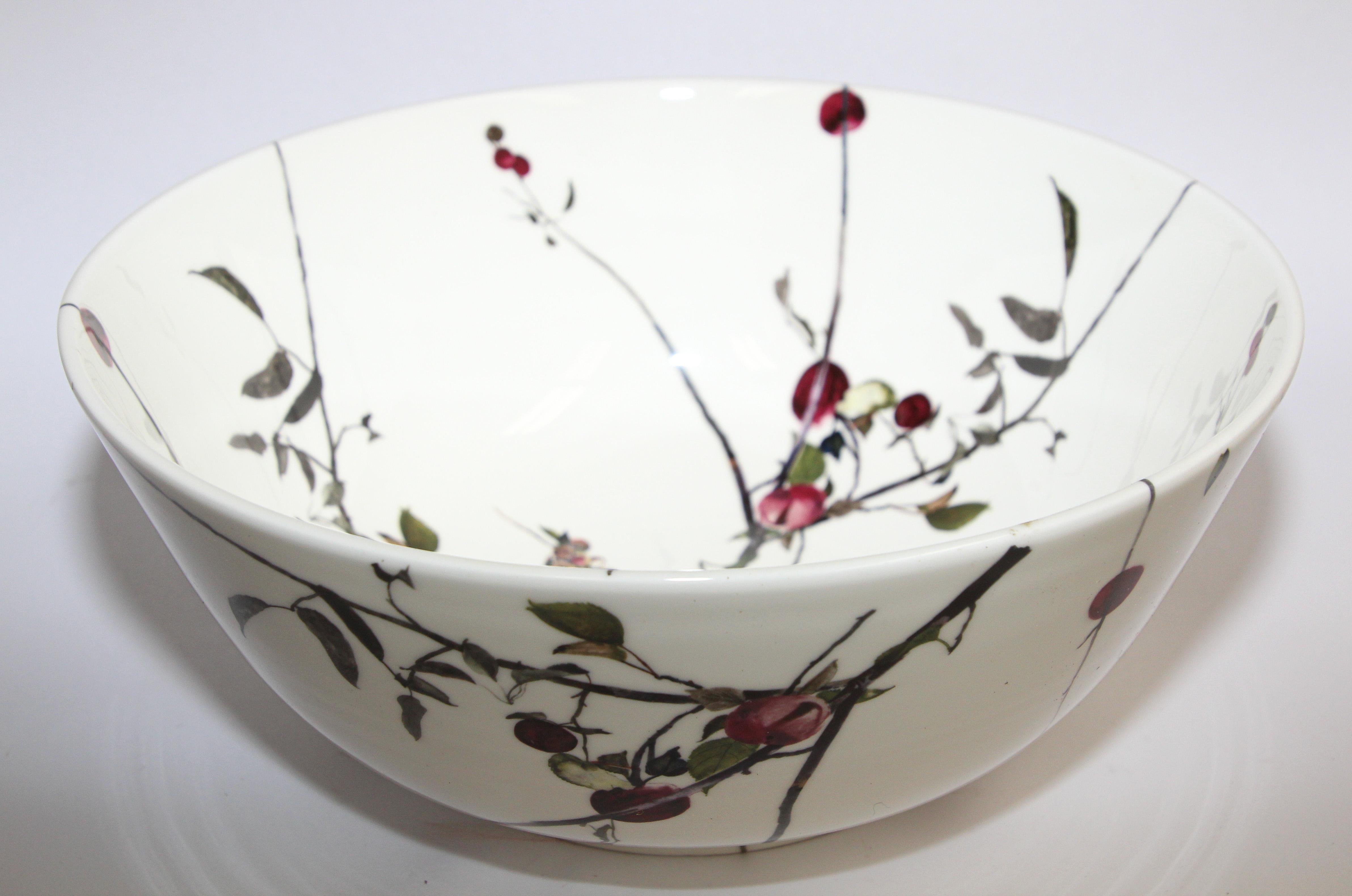 Royal Doulton Porcelain Bowl Designed by Andrew Wyeth England 1973 For Sale 9