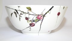 Ciotola in porcellana Royal Doulton disegnata da Andrew Wyeth Inghilterra 1973