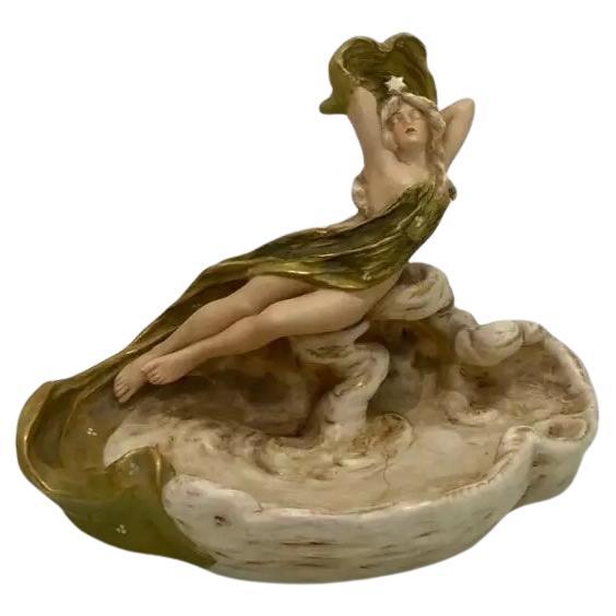 Figura de porcelana vintage Royal Dux, República Checa
