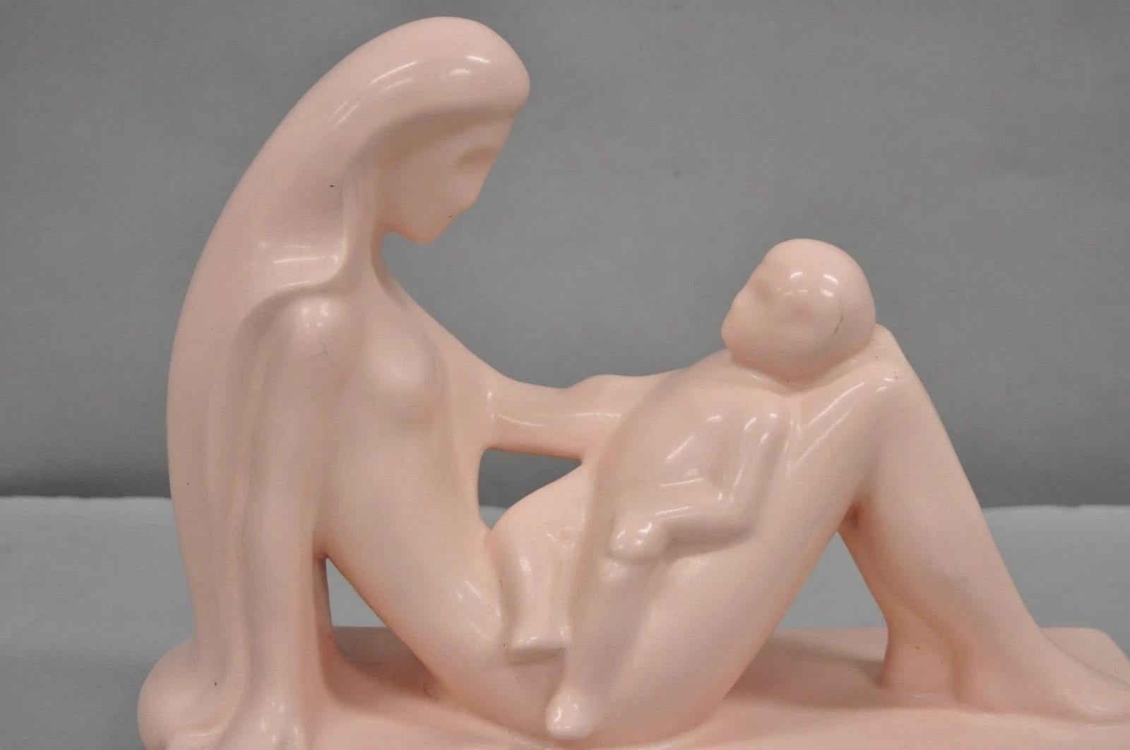 Art Nouveau Scultura vintage di Royal Haeger 