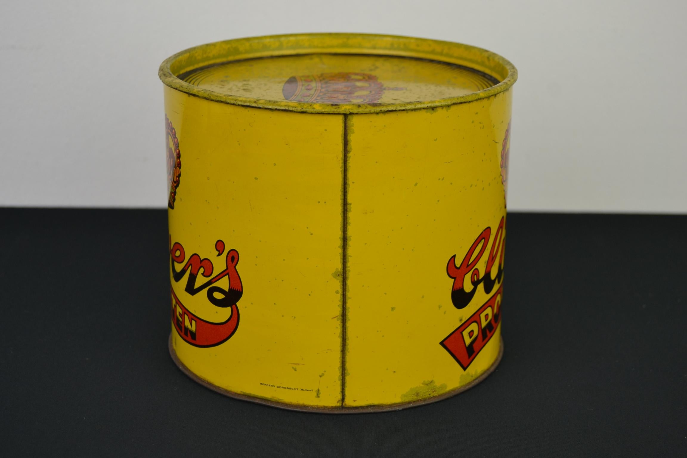 Vintage Royal Toffee Tin, 1960s, The Netherlands For Sale 2